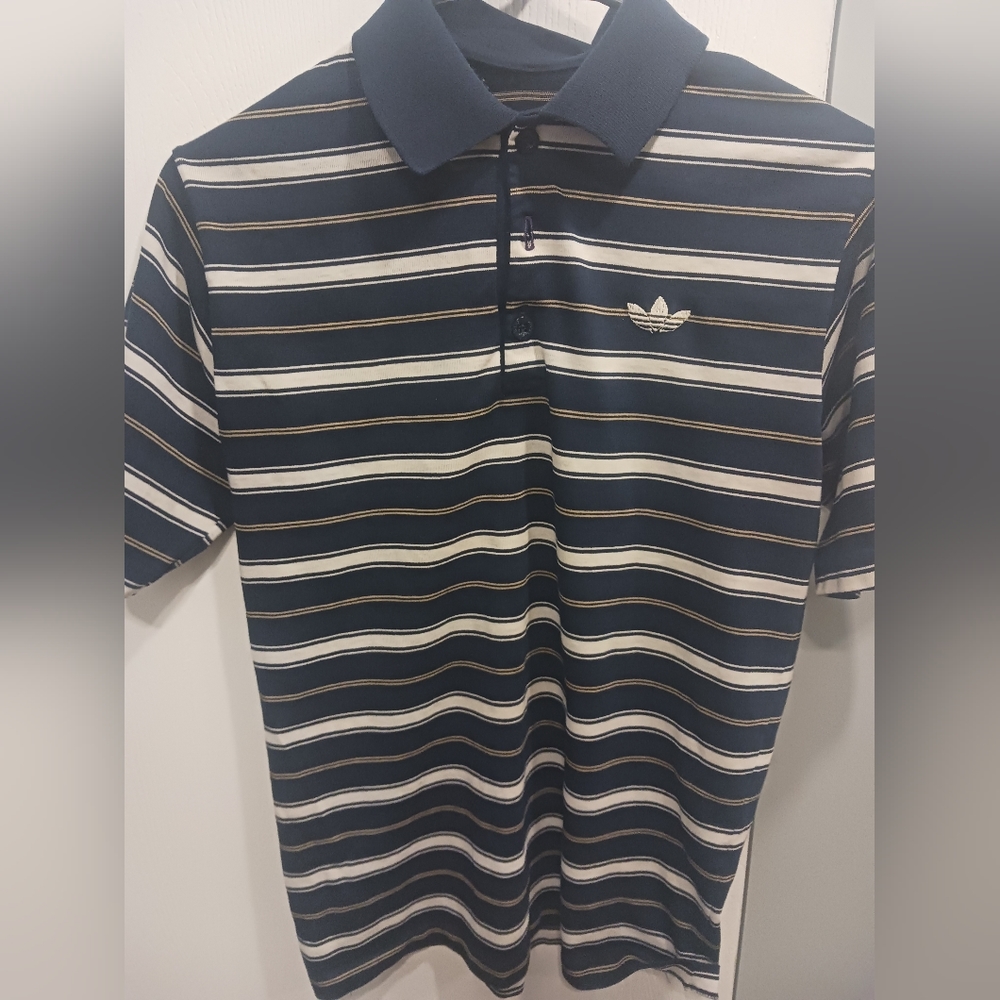 mens adidas golf shirt small